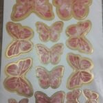 3D RED BUTTERFLY FOR CAKE DECORATION