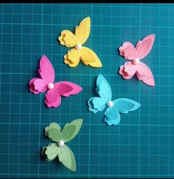 BUTTERFLY CUTOUTS DESIGN 1 PACK OF 5 - Image 2