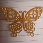 BUTTERFLY CUTOUTS DESIGN 3 PACK OF 5