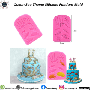Ocean Sea Theme Silicone Fondant Mold