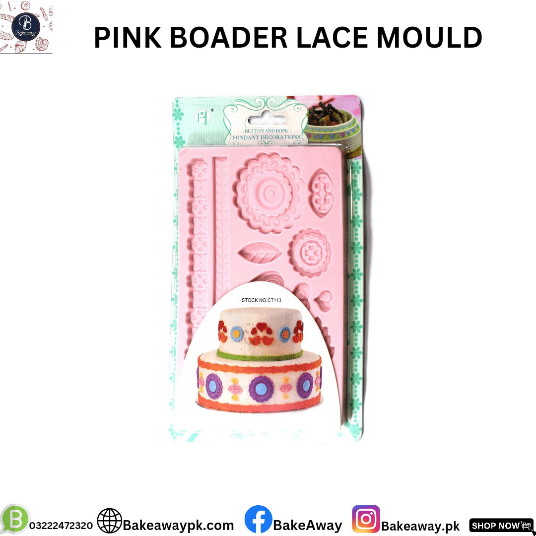 PINK BOADER SILICON MOULD