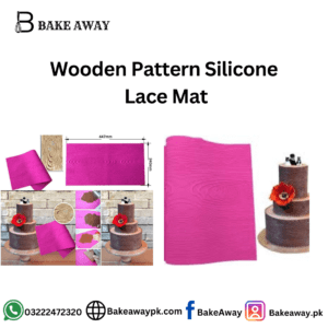 Wooden Pattern Silicone  Lace Mat