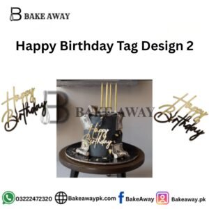 Happy Birthday Tag Design 2