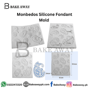 Monbedos Silicone Fondant Mold