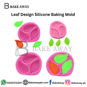 Leaf Design Silicone Baking Mold