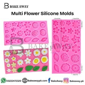 Multi Flower Silicone Molds