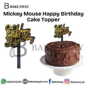 Mickey Mouse Happy Birthday Cake Topper
