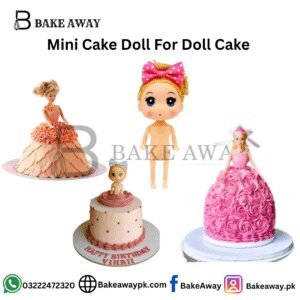 Mini Cake Doll For Doll Cake