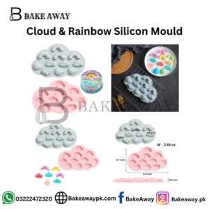 Cloud & Rainbow Silicon Mould