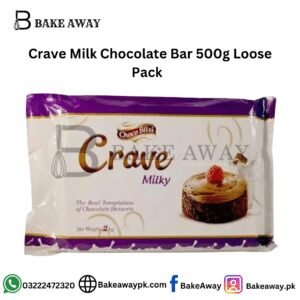 Crave Milk Chocolate Bar 500g Loose Pack