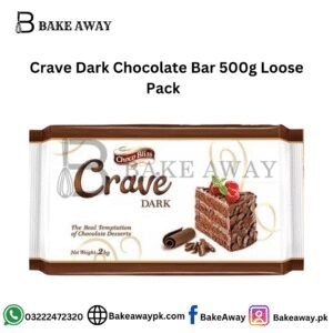 Crave Dark Chocolate Bar 500g Loose Pack