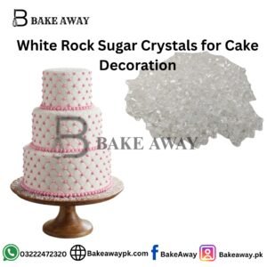 White Rock Sugar Crystals for Cake Decoration