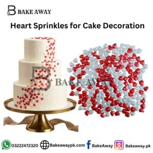 Heart Sprinkles for Cake Decoration