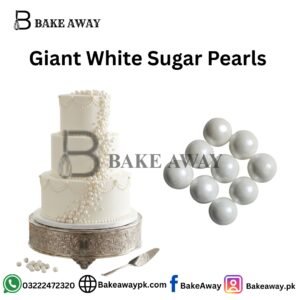 Giant White Sugar Pearls