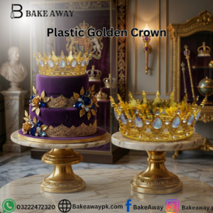 Plastic Golden Crown