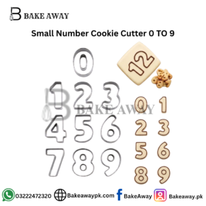 Small Number Cookie Cutter 0 TO 9