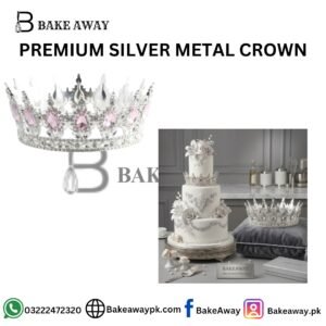 PREMIUM SILVER METAL CROWN