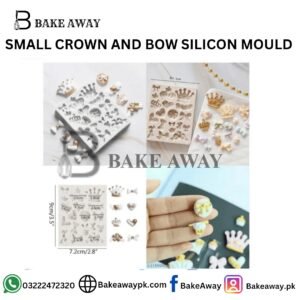 SMALL CROWN AND BOW SILICON MOULD