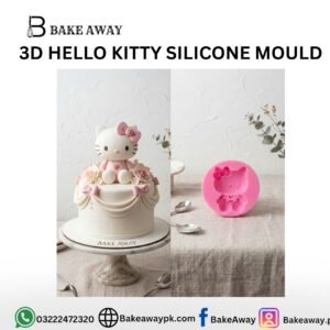 3D HELLO KITTY SILICONE MOULD