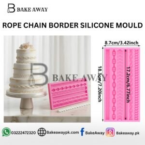 ROPE CHAIN BORDER SILICONE MOULD