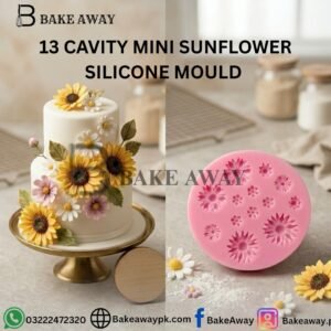 13 CAVITY MINI SUNFLOWER SILICONE MOULD