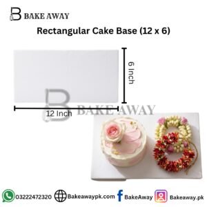 Rectangular Cake Base (12 x 6)