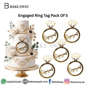 Engaged Ring Tag Pack Of 5