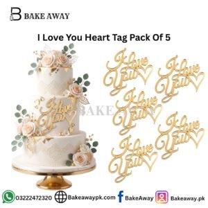 I Love You Heart Tag Pack Of 5