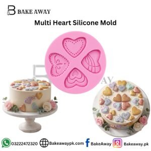 Multi Heart Silicone Mold