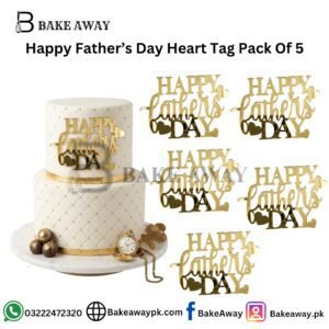 Happy Father’s Day Heart Tag Pack Of 5