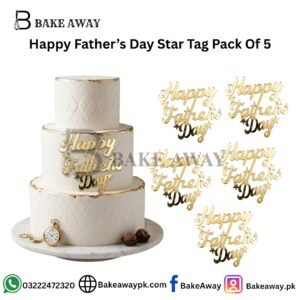 Happy Father’s Day Star Tag Pack Of 5
