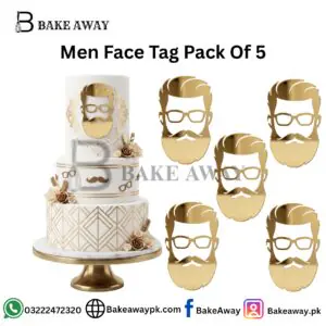 Men Face Tag Pack Of 5