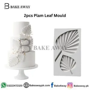 2pcs Plam Leaf Mould