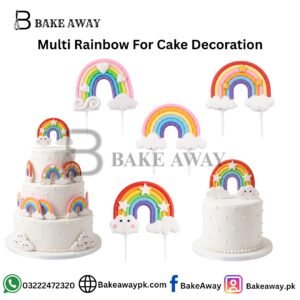 Multi Rainbow For Cake Decoration