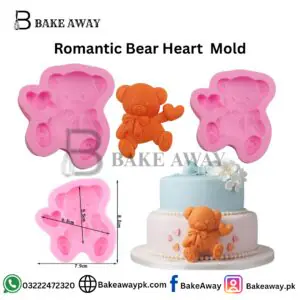 Romantic Bear Heart Mold