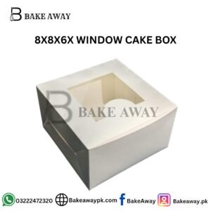8X8X6X WINDOW CAKE BOX